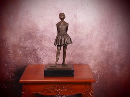 Exquisite Bronze Sculpture Of A 14-Year-Old Little Ballerina Dancer - $449.00