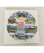 New Hampshire vintage  covered bridges tile trivet hot plate cork backing - €17,15 EUR