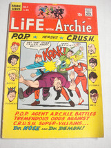 Life With Archie #51 1966 Archie Comics Good+ Condition P.O.P. Versus C.R.U.S.H. - £6.42 GBP