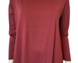 Soft Surrounding Burgundy Long Sleeve Tunic M - $14.24
