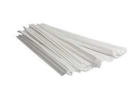 Concession Essentials Plastic Straws Wrapped 1000 Pack - 8 Inch, 1000Ct). - £25.08 GBP