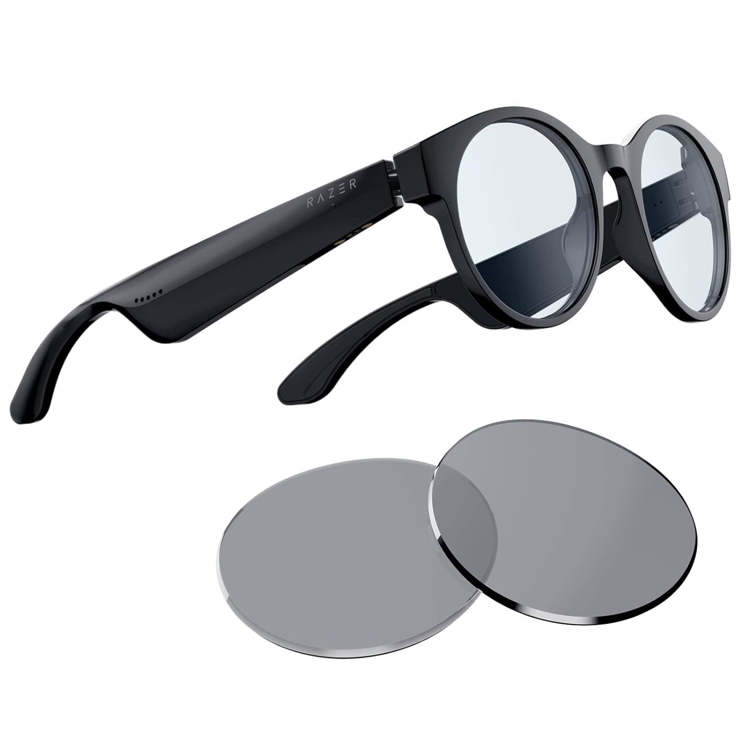 Razer Anzu Smart Glasses: Blue Light Filtering & Polarized Sunglass Lenses - Low