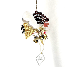 Karen Rossi Fanciful Flights Silvestri Angel Of Color Christmas Ornament Music - £19.14 GBP