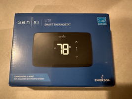 Emerson Sensi Lite Wi-Fi Smart Programmable Thermostat ST25U Black - Brand New - £41.31 GBP