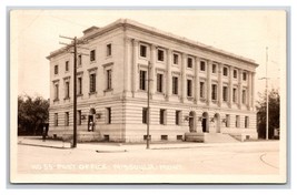 RPPC Post Office Building Missoula Montana MT Wesley Andrews Photo Postcard R20 - $5.89