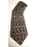 BILL BLASS Vintage Silk Necktie Classic Mid Century Wide Graphic Tie Dia... - $33.87 CAD