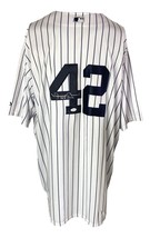 Mariano Rivera Signé New York Yankees Majestic Réplique Jersey Hof 19 JSA - £326.85 GBP