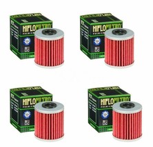 4 Pack HiFloFiltro Oil Filters For 2010-2011/2017/2019 Suzuki RMX450Z RMX 450Z - £15.66 GBP