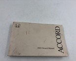 2002 Honda Accord Owners Manual Handbook OEM J03B43013 - $35.99