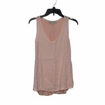 Loft Women&#39;s Tank Top Loose Fit V-Neck Sleeveless Pullover Petites Tan Sz. Small - £14.05 GBP