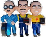 Manny Moe and Jack The Pep Boys Automotive Car Metal Sign 48&quot; by 42&quot; - $490.05