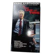 In The LIne of Fire VHS Movie Clint Eastwood Suspense R #2 - £7.88 GBP