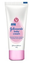 Johnson&#39;s Baby Cream 100 gm Tube Protects From Dryness Free Shipping - $17.85