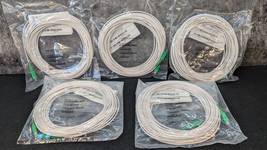 5 New Corning 1F 5.0CC, 2.9MM SCA326/SCUPC Fiber Optic Jumper Cable 50FT - £15.25 GBP