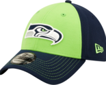 SEATTLE SEAHAWKS NFL New Era 39THIRTY Hat Team Classic Flex Fit L/XL NWT... - $21.77