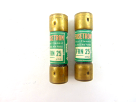 Fusetron FRN-25 Fuse Lot Of 2 - £11.65 GBP