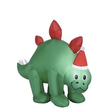 Holiday Time Baby Dinosaur Inflatable 3.5 Ft Yard Decoration Christmas - $39.59