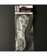 Women&#39;s High Heel Insoles Cushioned Comfort ~ Daily Wear, Paisley Design... - $343.63 MXN