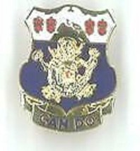 ARMY 15TH INFANTRY  REGIMENT CAN DO CREST PIN - $6.99