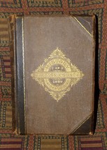 XRARE: 1879 History of Jackson County Iowa, map, engraved illustrations, leather - £151.85 GBP
