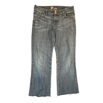 Kut From The Kloth Jeans Womens 12 Blue Double Button Bootcut Flap Back ... - $19.99