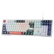 Redragon K668 RGB Gaming Keyboard, 104 Keys + Extra 4 Hotkeys Wired Mechanical K - £84.62 GBP
