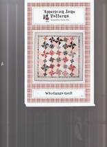 American Jane Patterns  whirligigs quilt 62&#39;&#39; square - £3.98 GBP