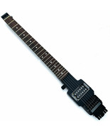 Electric Travel Headless Guitar With Tremolo Black Color - £108.73 GBP