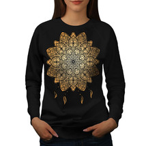 Wellcoda Mandala Yoga Womens Sweatshirt, Spiritual Casual Pullover Jumper - £23.10 GBP+