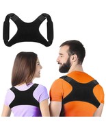 Adjustable Posture Corrector Back Shoulder Support Correct Brace Belt Me... - $473.67 MXN
