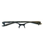 Nike Eyeglasses Frames 8049 002 Black Square Half Rim Horn Rim 53-17-140... - $1,054.34 MXN