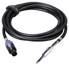 Studio Z Speakon Plug to 1/4&quot; Male DJ Speaker Cable - 25 Feet - $994.47 MXN