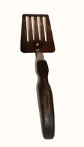 Cutco No. 16 Spatula Pancake Turner Dark Brown Swirl Wood Handle Stainless USA - £27.13 GBP