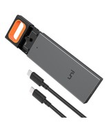 uni M.2 NVMe SATA SSD Enclosure Tool-Free 10Gbps USB 3.2 Gen2 Enclosure ... - £43.44 GBP