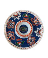 Florida Gators Melamine Chip and Dip Tray 14” Blue Orange Serving Platte... - $21.60
