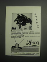 1937 Leica Camera Ad - Speed! Leica Photo by Ivan Dmitri - £14.72 GBP