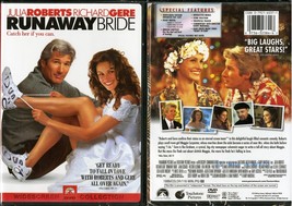 Runaway Bride Ws Dvd Julia Roberts Richard Gere Paramount Video New Sealed - £7.97 GBP