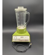 Vintage Waring Futura Series 7 Speed Blender Avocado Green Tested Working - $39.99