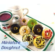 1PCS Miniature Doughnut Diameter0.8CM Realistic simulation food Dollhouse  - £39.38 GBP