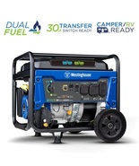 Westinghouse WGen5300DFcv 6500/5300 Watt Dual Fuel Portable Generator - $388.13