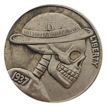 Lucky  &amp; Gift Copper The Bone Baron  25 mm  Coin #CL162 - €2,42 EUR