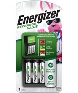 Energizer Rechargeable AA and AAA Battery Charger (Recharge Value) with ... - $580.31 MXN