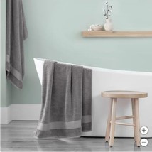 Purely Indulgent Towel Sets Gray Gunmetal Quick-Drying Oversized HygroCo... - $928.58 MXN+