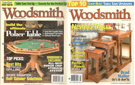 Woodsmith Magazine 158 April 2005 &amp; 164 July 2006 - £6.22 GBP