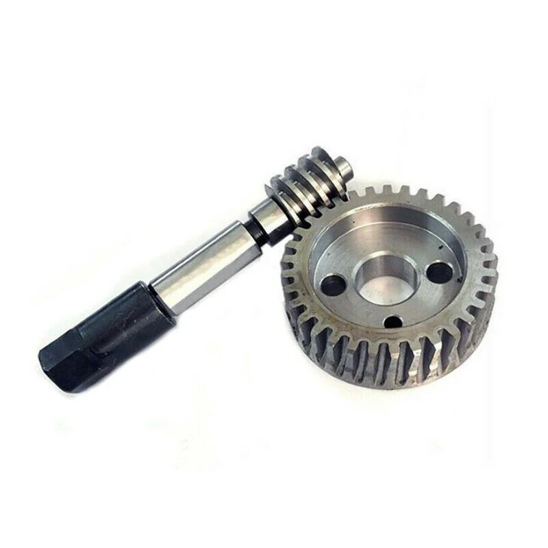 Adjustable Worm + Turbine Gear for Bridgeport Mill Tool - CNC Milling Machine - £33.09 GBP