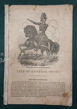 Rare 1852 Antique Civil War Gen Winfield Scott Pres Campaign Cherokee Indians - £97.05 GBP