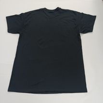 DOM RN#90681 Skull/Flowers Men's Black Cotton Graphic T-Shirt Short Sleeve Large image 2