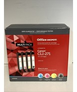 Office Depot Made Canon CLI-271 Ink Cartridges Multi Pack - $294.98 MXN
