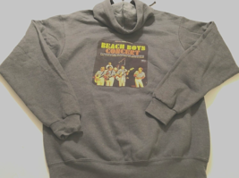 THE BEACH BOYS Concert Album Cover Adult Surfer Rock Roll Gray Full Zip ... - $38.51