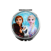 1 Frozen Portable Makeup Compact Double Magnifying Mirror - £11.04 GBP